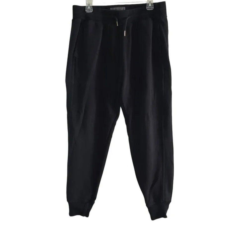 Abercrombie & Fitch Men's Size Large Black Relaxed Sweatpants - Flaw